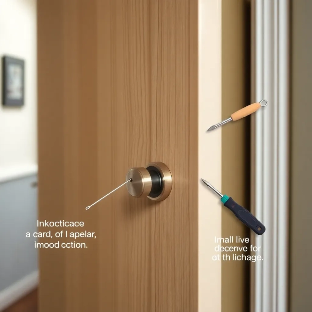 Jak otworzyć zamknięte drzwi pokojowe