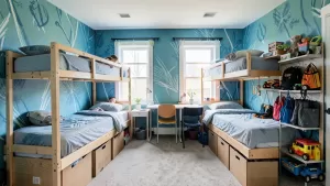 aranżacja pokoju dla dwóch chłopców