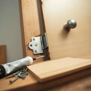 Jak naprawić wyrwany zawias w drzwiach pokojowych