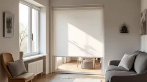 Rolety zamiast drzwi do pokoju